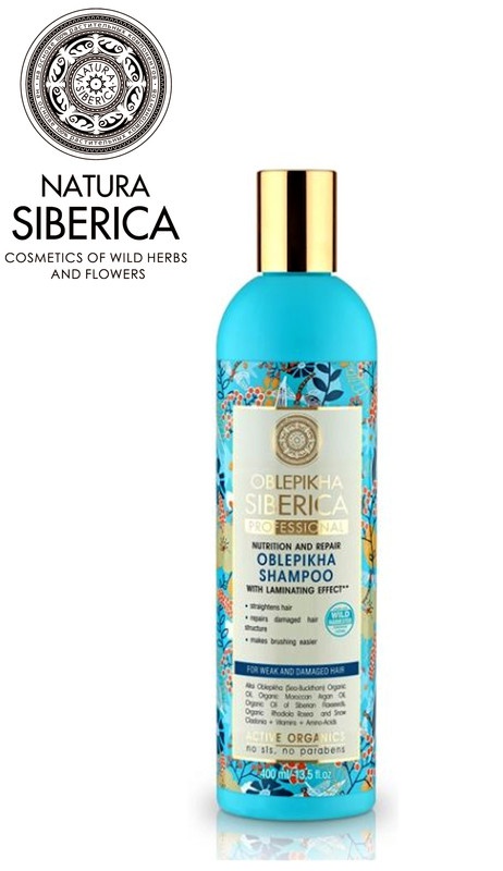 Natura Siberica Oblepikha Siberica Professional - Nutrition And Repair Oblepikha Shampoo