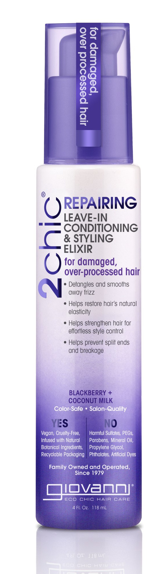Giovanni 2Chic Repairing Leave-In Conditioning & Styling Elixir