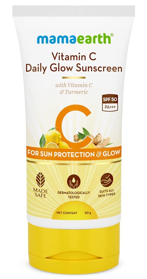 Mamaearth Vitamin C, Daily Glow Sunscreen