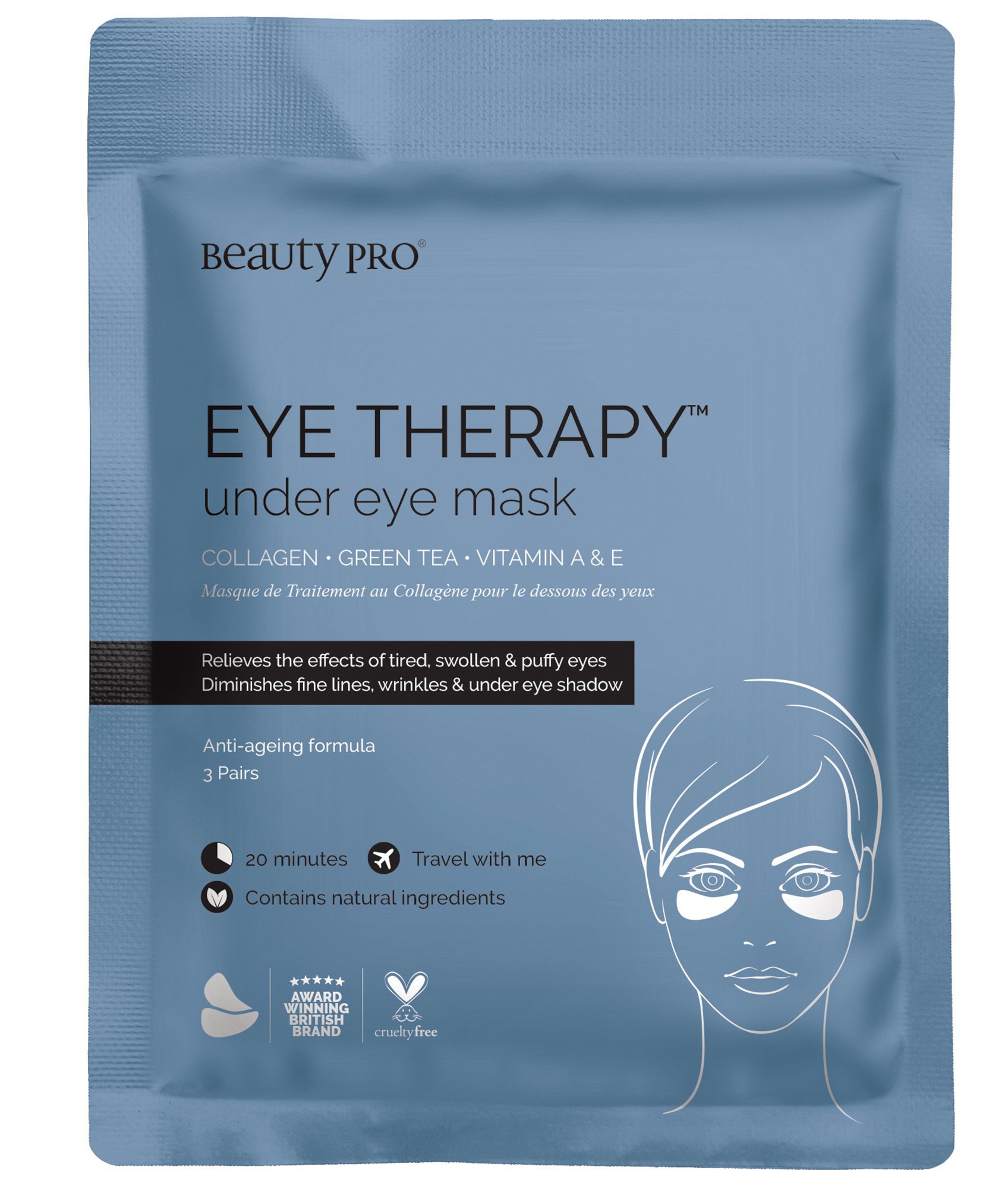 Beauty Pro Eye Therapy Under Eye Mask