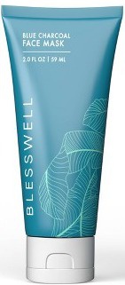 blesswell Blue Charcoal Face Mask