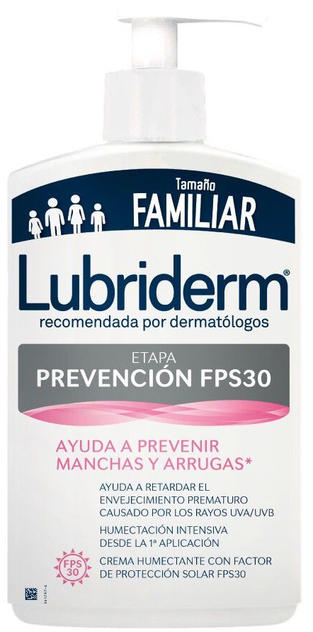 Lubriderm Crema Etapa Prevención FPS 30