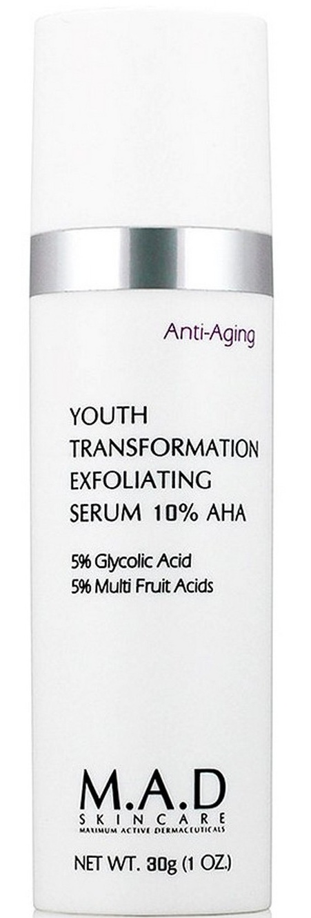 M.A.D Skincare Youth Transformation Exfoliating Serum 10% AHA