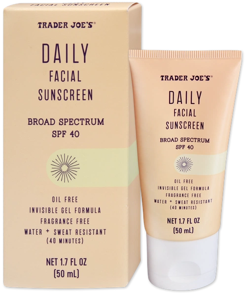 Trader Joe's Daily Facial Sunscreen SPF 40