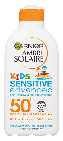 Garnier Ambre Solaire Kids Sensitive Sun Cream Spf50+