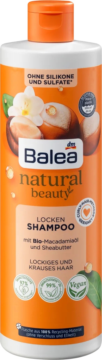 Balea Natural Beauty Locken Shampoo