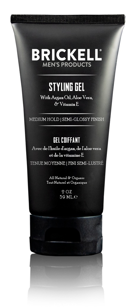 Brickell Men's Products Styling Hair Gel For Men