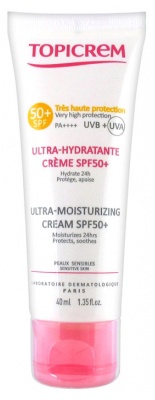 Topicrem Face Ultra-Moisturizing Cream Spf 50+