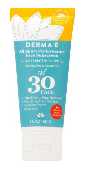 Derma E All Sport Performance Face Sunscreen