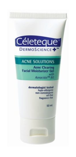 Céleteque Dermoscience Acne Clearing Facial Moisturizer Gel