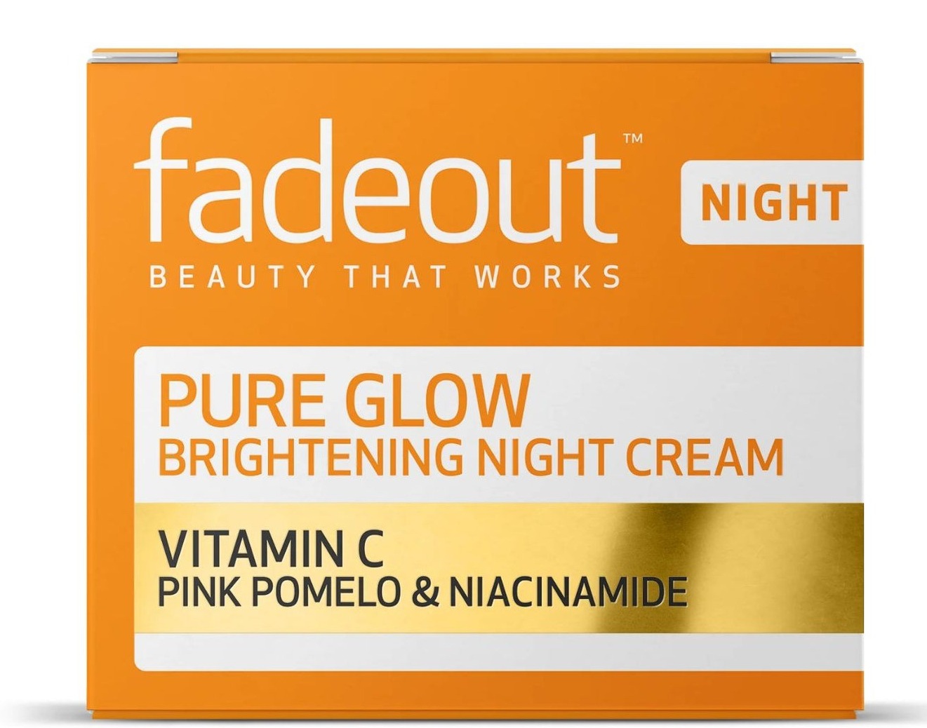 Fadeout Pure Glow Whitening Night Cream