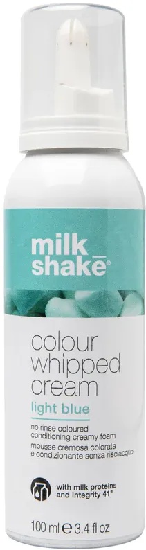 Milk shake Colour Whipped Cream Light Blue