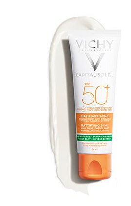 Vichy 3-In-1 Matting Sun Care Spf 50+