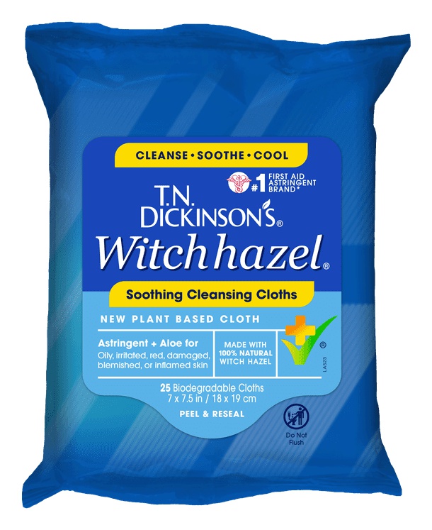 T.N. Dickinson's Witch Hazel Soothing Cleansing Cloths