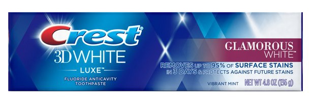 Crest Toothpaste 3D White Glamorous White