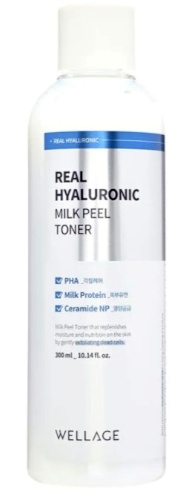 Wellage Real Hyaluronic Milk Peel Toner