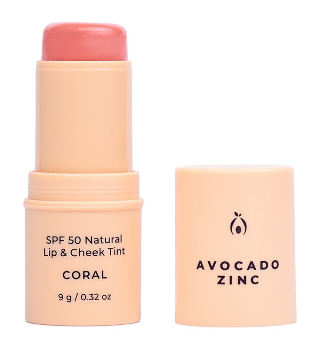 AVOCADO ZINC SPF 50 Natural Lip & Cheek Tint