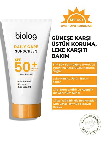 Biolog Güneş Kremi SPF 50