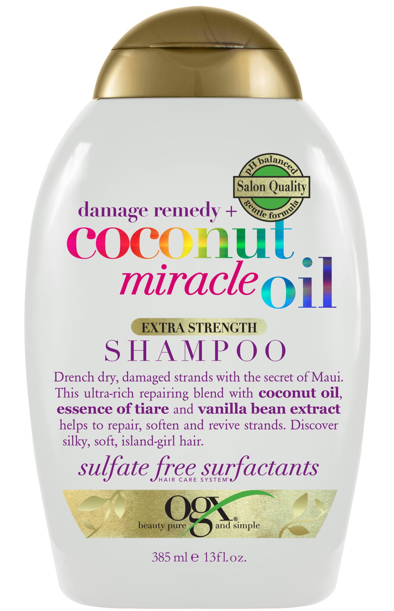 OGX Coconut Miracle Oil shampoo