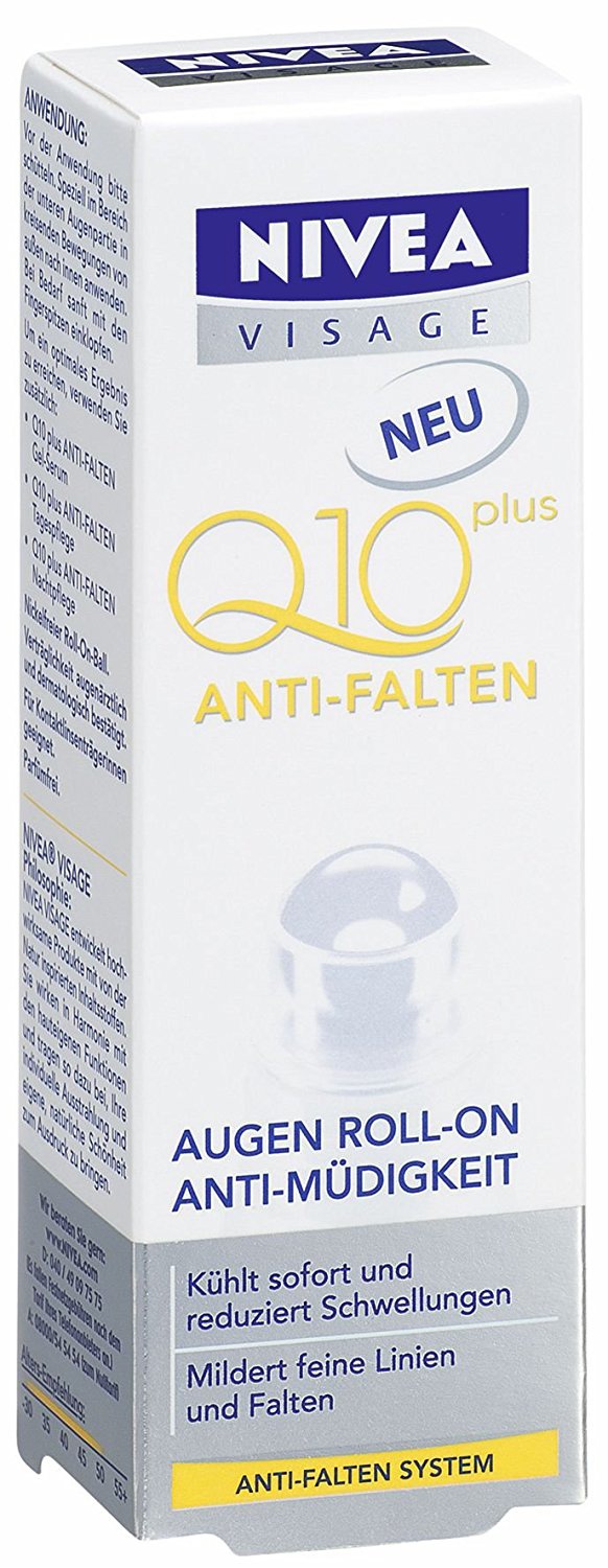 Nivea Visage Q10 Plus Anti-Wrinkle Eye Refreshing Roll-On