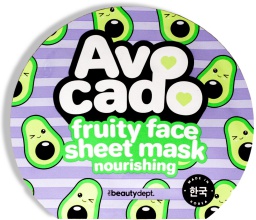 The beauty dept. Avocado Fruity Face Sheet Mask Nourishing