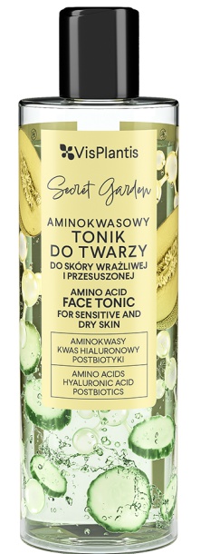 Vis Plantis Secret Garden Amino Acid Face Tonic For Sensitive And Dry Skin
