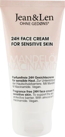 Jean & Len 24h Face Cream For Sensitive Skin