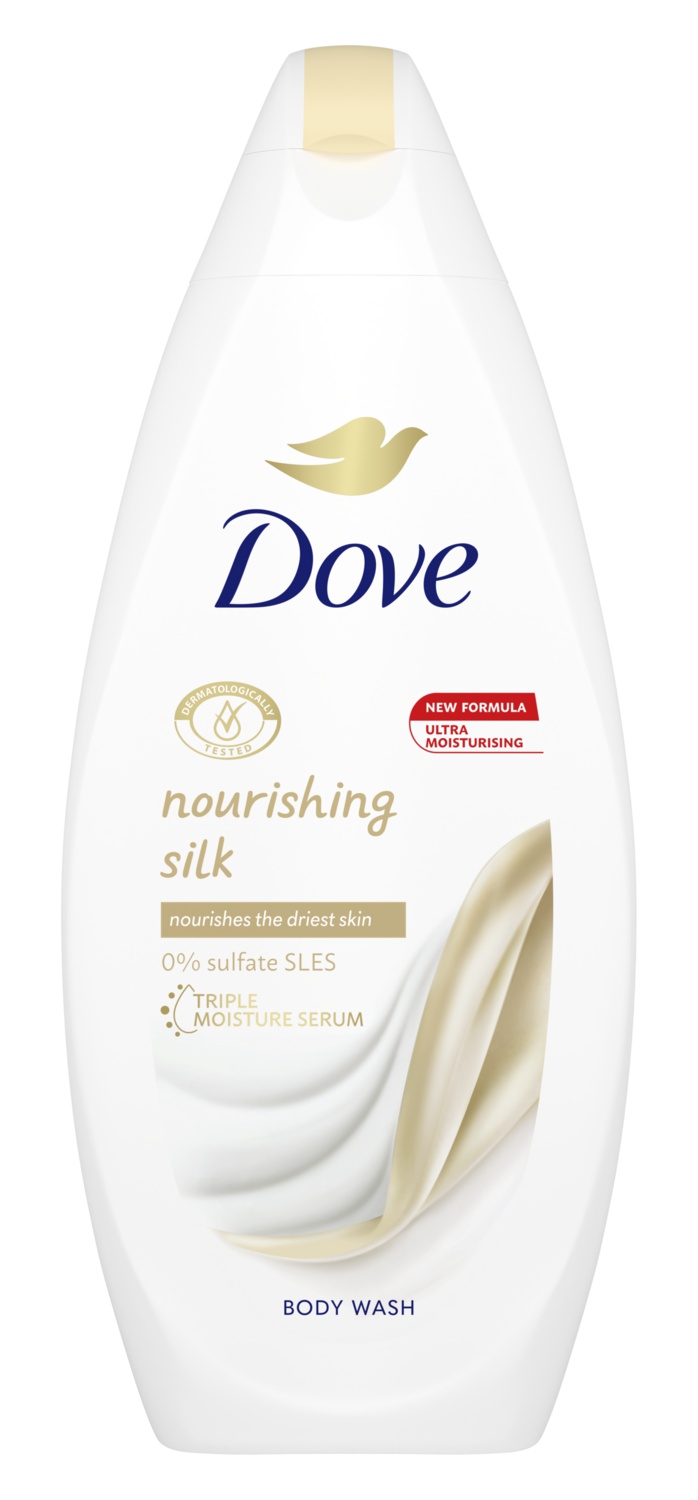 Dove Nourishing Silk Shower Gel