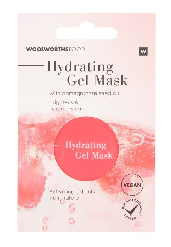 Woolworths  Pomegranate Seed Oil Hydrating Gel Mask