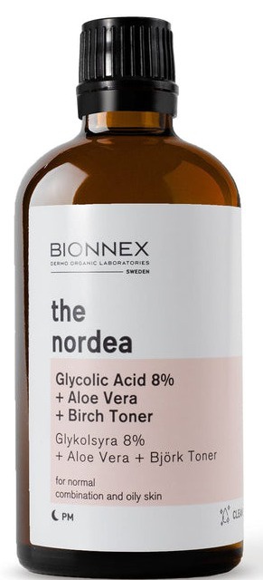 Bionnex The Nordea Glycolic Acid 8% + Aloe Vera + Birch Toner