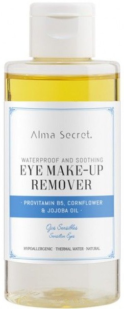Alma Secret Eye Make-up Remover With Provitamin B5, Cornflower & Jojoba Oil