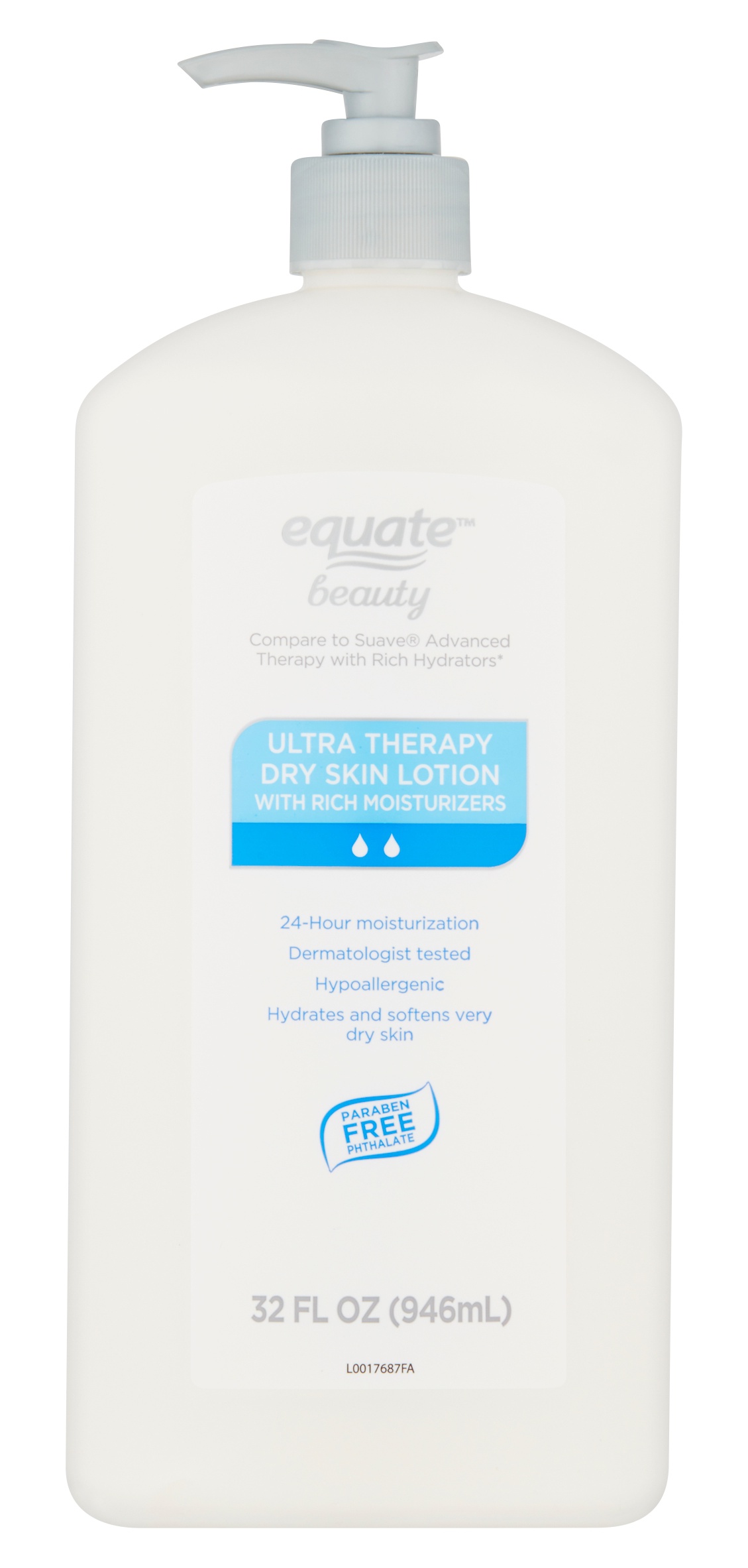 Equate Beauty Ultra Therapy Dry Skin Lotion With Rich Moisturizers