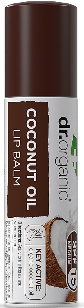 Dr Organic Coconut Oil Lip Balm