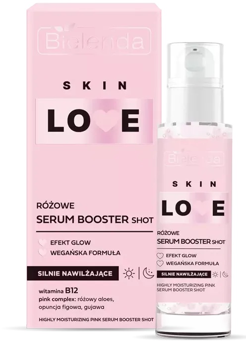Bielenda Skin Love Highly Moisturizing Pink Serum Booster Shot