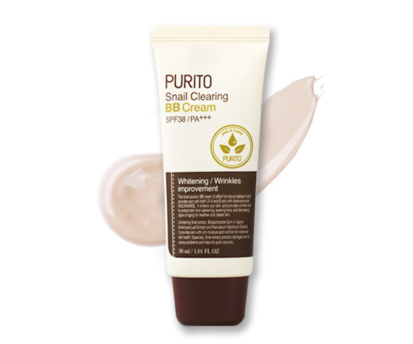 Purito Snail Clearing Bb Cream 21 Light Beige