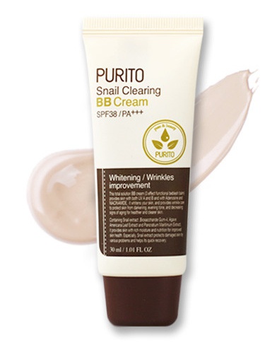 Purito Snail Clearing Bb Cream 21 Light Beige