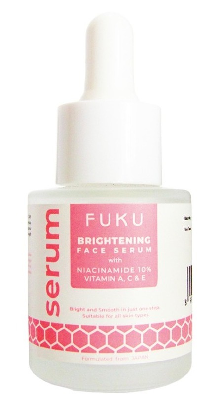 FUKU Brightening Face Serum With Niacinamide 10% And Vitamin A, C & E