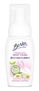Be Nice Feminine Wash Whip Foam (Extra Fresh & Mild)