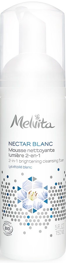 MELVITA Nectar Blanc 2-in-1 Brightening Cleansing Foam