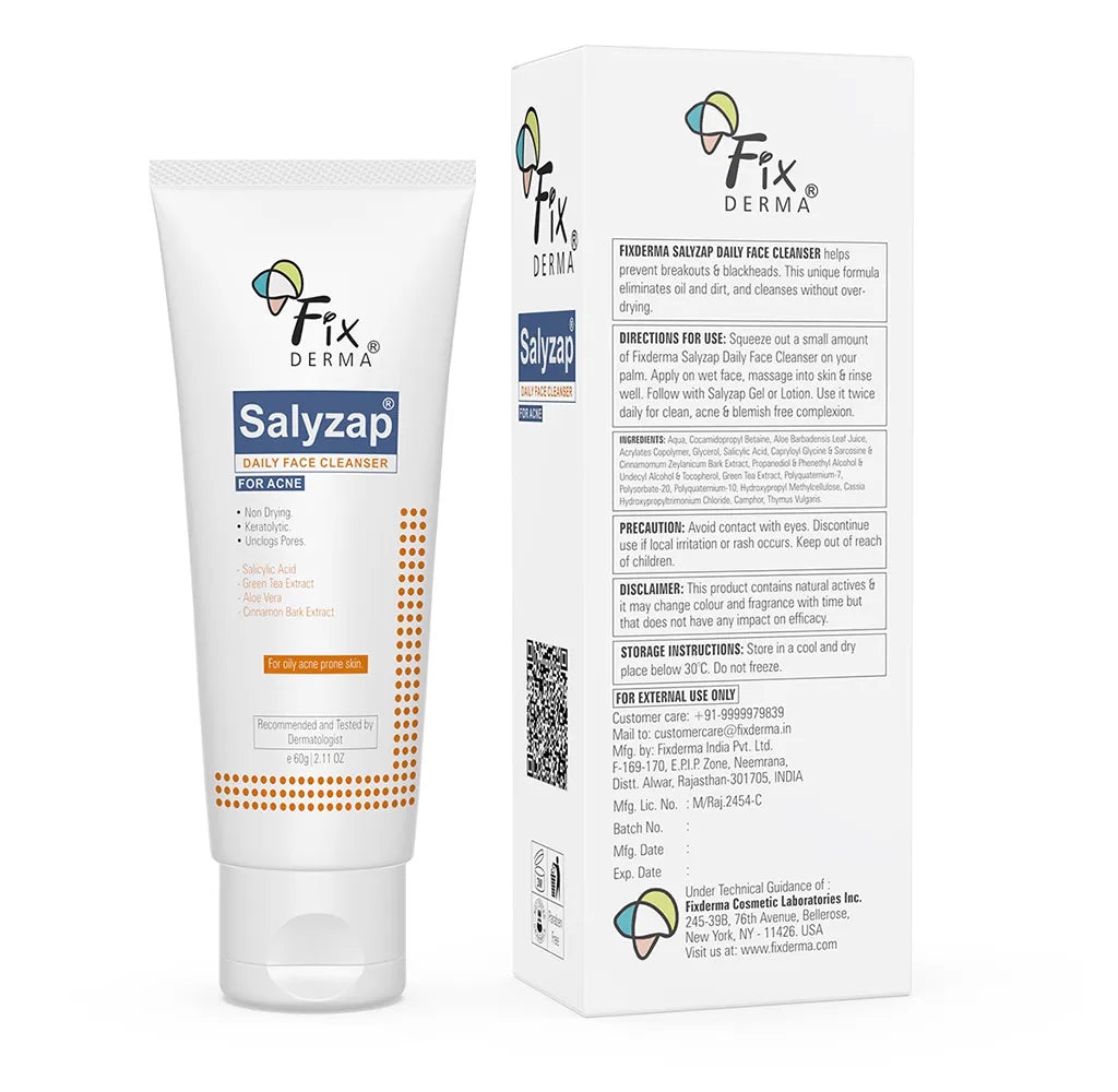 Fixderma Salyzap Daily Face Cleanser