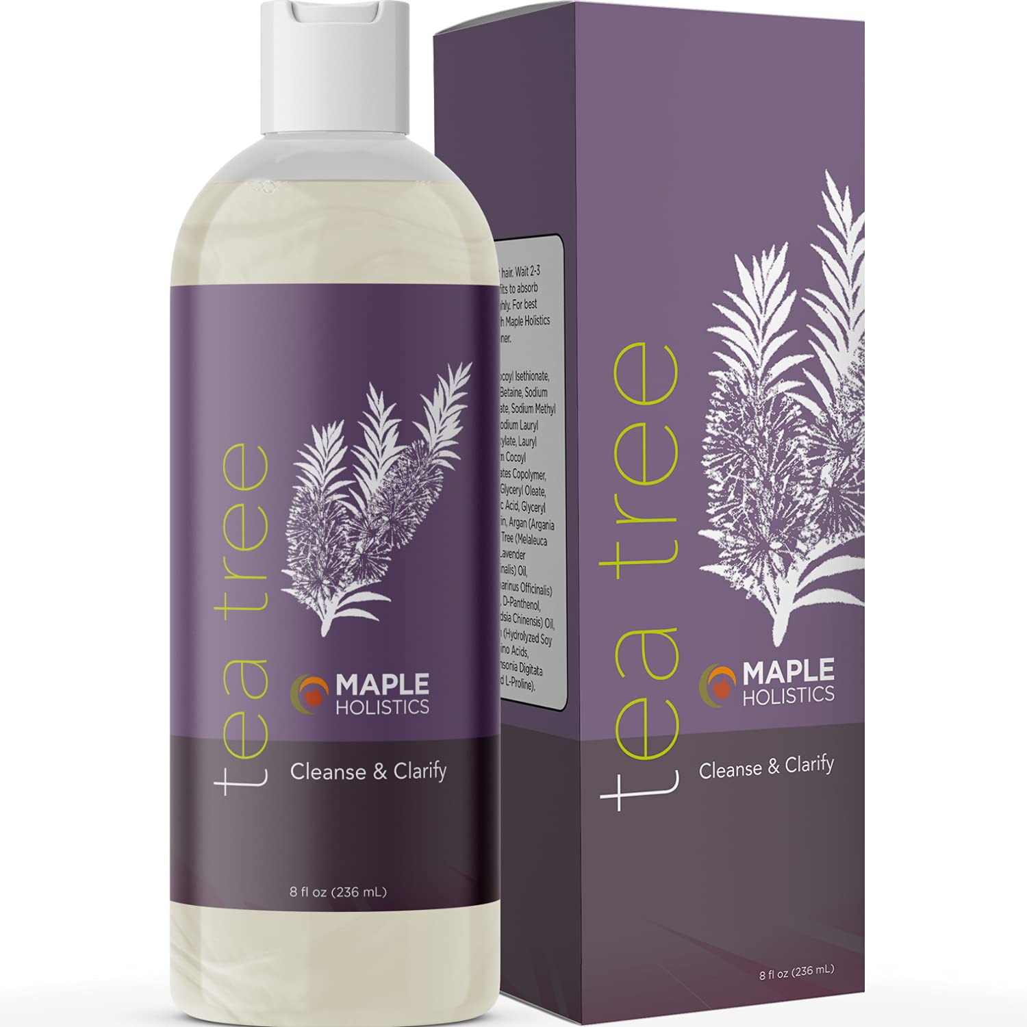 Maple Holistics Tea Tree Shampoo Ingredients Explained 