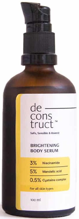 Deconstruct Brightening Body Serum - 3% Niacinamide + 5% Mandelic Acid + 0.5% Cysteine Complex
