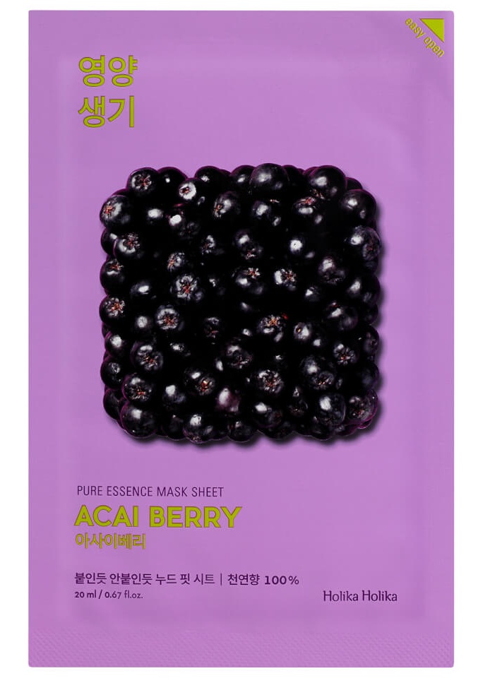 Holika Holika Pure Essence Mask Sheet Acai Berry