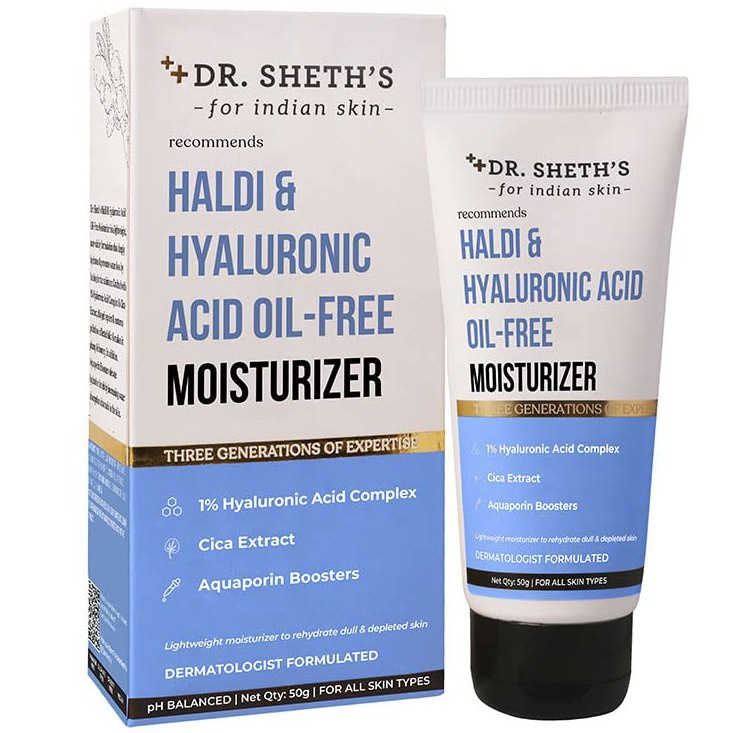 Dr. Sheth's Haldi & Hyaluronic Acid Oil Free Moisturizer