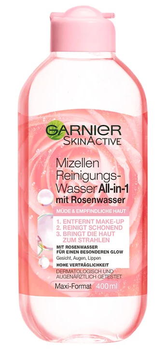 Garnier Micellar Facial Toner With Rose Water (De)