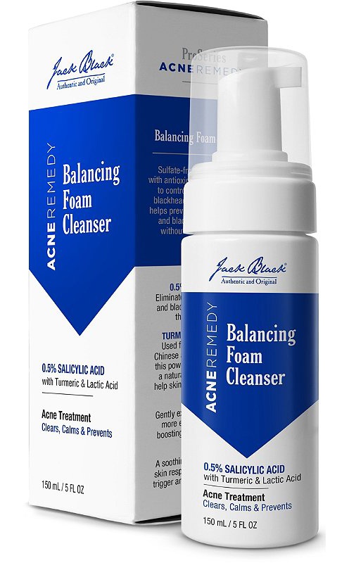 Jack Black Acne Remedy Balancing Foam Cleanser