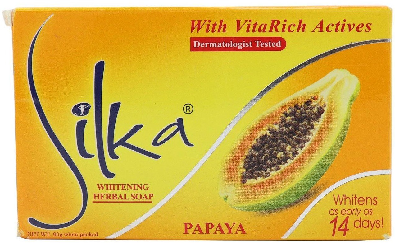 Silka Papaya Whitening Herbal Soap