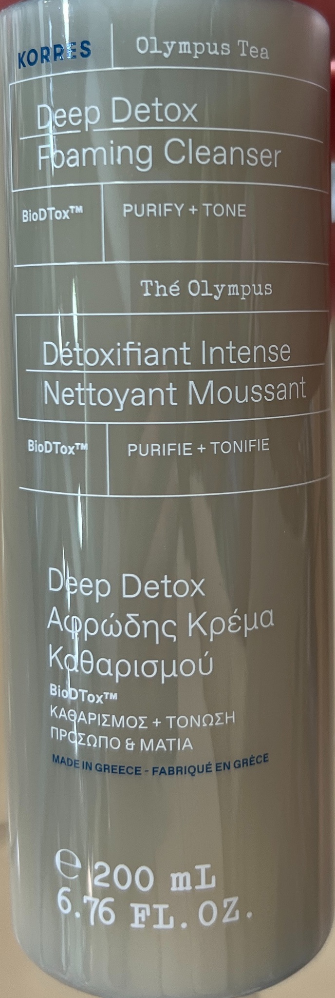 Korea Deep Detox Foaming Cleanser