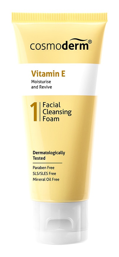 cosmoderm Vitamin E Facial Cleansing Foam