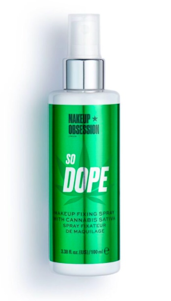 Makeup Obsession So Dope Makeup Fixing Spray With Cannabis Sativa